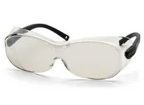 [S7580SJ] Glasses, OTS XL - Indoor/Outdoor Mirror - Black