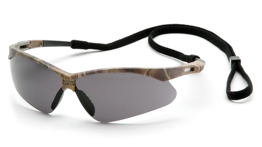 [SCM6320STP] Glasses, PMXTREME - Gray Anti-Fog with Cord - Camo