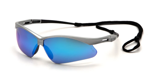 [SS6365SP] Glasses, PMXTREME - Ice Blue Mirror - Silver