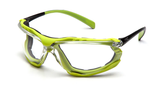 [SBL9310STM] Glasses, Proximity - Clear H2MAX Anti-Fog - Black/Lime