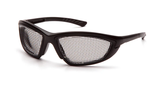 [SB74WMD] Glasses, Trifecta - Wire Mesh - Black