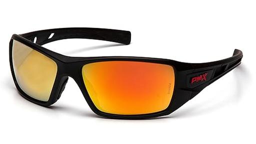 [SBRF10445D] Glasses, Velar - Ice Orange Mirror - Black