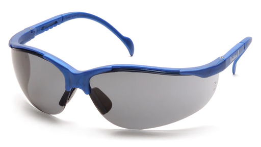 [SMB1820S] Glasses, Venture II - Gray - Metallic Blue