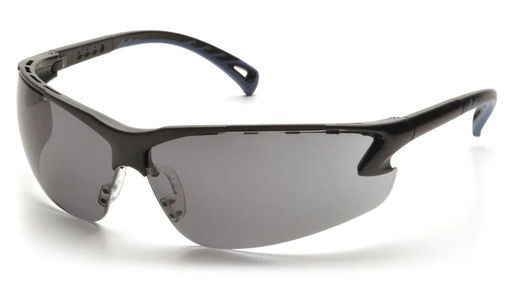 [SB5720DT] Glasses, Venture 3 - Gray H2X Anti-Fog - Black