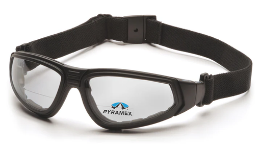 [GB4010STR20] Glasses, XSG Readers - Clear H2X Anti-Fog + 2.0 - Black