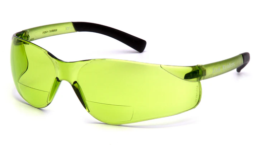 [S2514R20] Glasses, Ztek Readers - IR 1.5 Pale Green + 2.0 - Pale Green