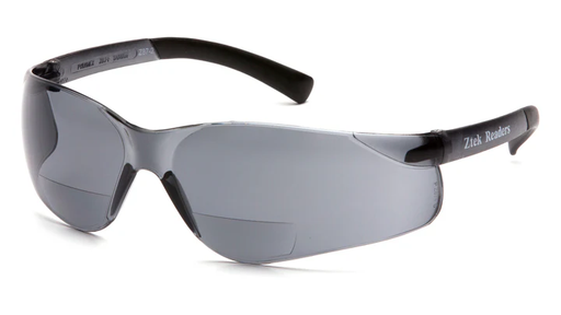 [S2520R20] Glasses, Ztek Readers - Gray + 2.0 - Gray