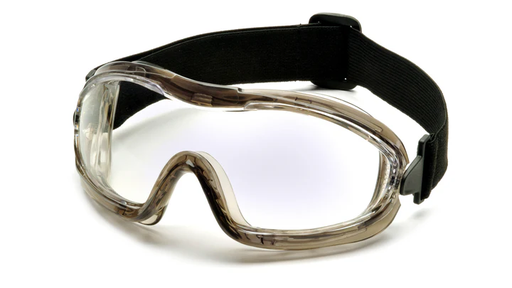 [G704T] Goggles - Clear Anti-Fog- Low Profile - Clear