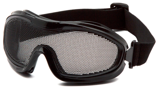 [G9WMG] Goggles - Black Frame- Wire Mesh Goggles - Wire Mesh