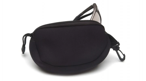 [NEOCASE] Glasses Case, Zippered Neoprene Spectacle Case - Black