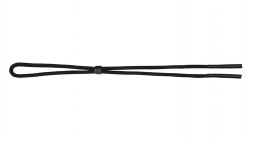 [CORDS7A] Glasses Strap Cord, Slip on rubber tip - Black