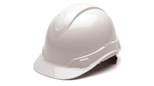 [HP44110C] Hard hat, RL Cap Style 4 Pt Ratchet Suspension for Canada - White