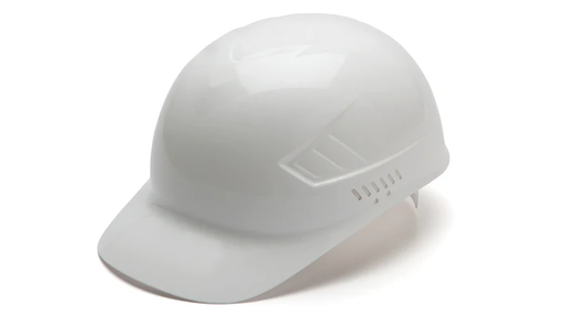[HP40010] Hard Hat, Ridgeline Bump Cap 4 Point Glide Lock Suspension - White