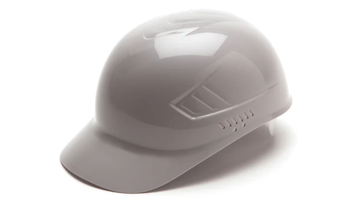 [HP40012] Hard Hat, Ridgeline Bump Cap 4 Point Glide Lock Suspension - Gray