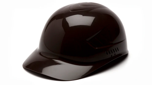 [HP40015] Hard Hat, Ridgeline Bump Cap 4 Point Glide Lock Suspension - Brown