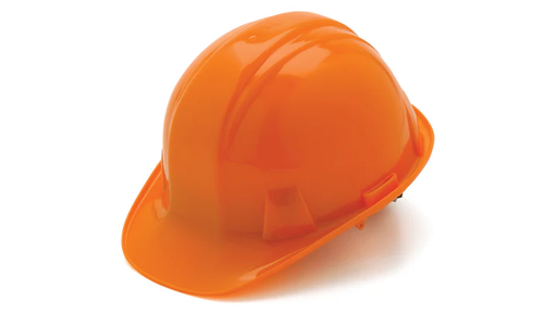 [HP16040] Standard Shell 6 Pt- Snap Lock Suspension - Orange