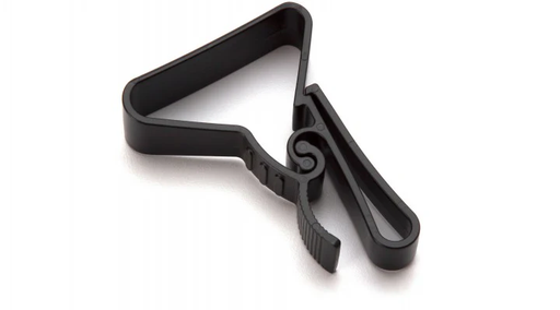 [HHC100] Dielectric Hard Hat Clip - Black