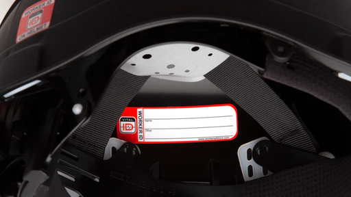 [HPID] ID stickers for hard hats- 12 stickers per page - 