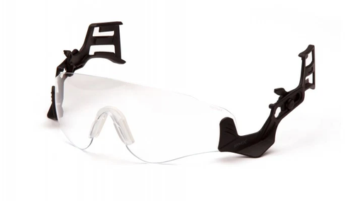 [RIDGE10STM] Glasses, Lens: Clear H2MAX AF - Black Temples