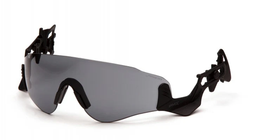 [XR720STM] Glasses, Lens: Gray H2MAX AF - Black Temples