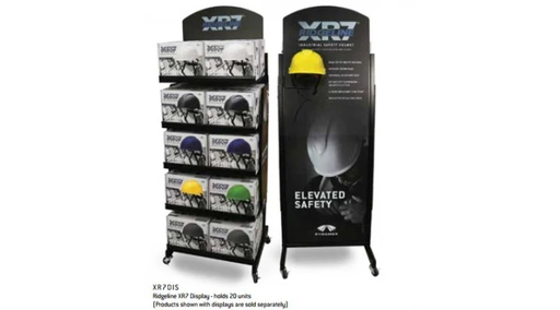 [XR7DIS] Floor Display XR7 Safety Helmets - 
