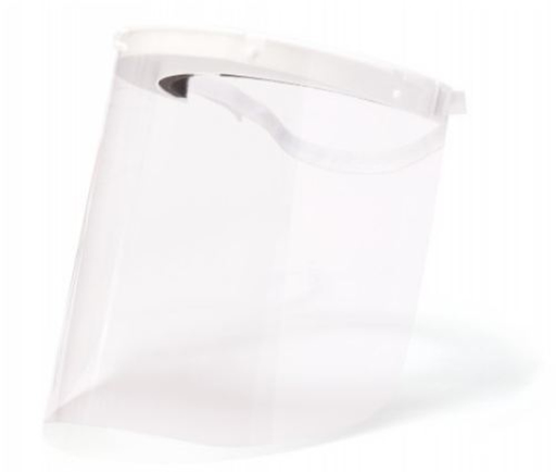 [S1000] Medical Face Shield Set 1 Hgear 5 Shield - Clear