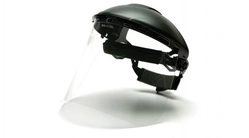 [S1020] Face shield, Polycarbonate Shield - ANSI Z87+ - Clear