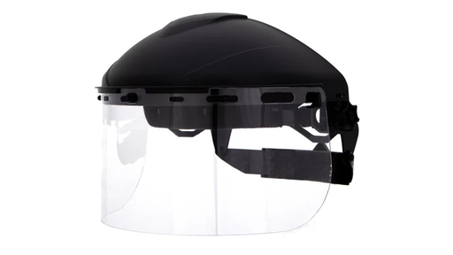 [S1020HS] Face Shield, Polycarbonate Half Shield - ANSI Z87+ - Clear