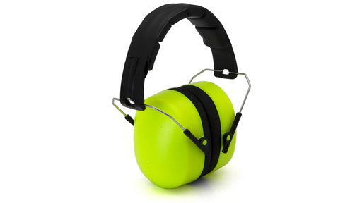 [PM3031] Earmuff - NRR 27dB - Individually packaged - Hi-vis lime