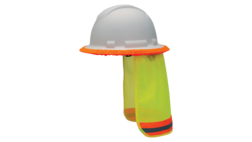 [HPESHADE10] Hard Hat Neck Shade Lime