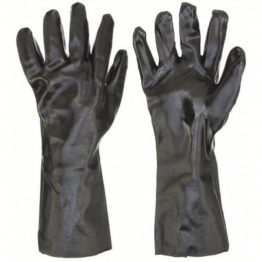 [6300RH] Black Economy PVC 14" RHO 12 pk