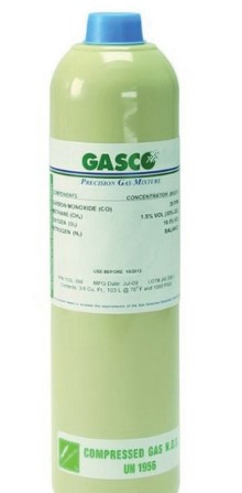 [81-0012RK-03] Cylinder, CH4 50% LEL/air, 103L steel