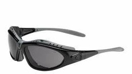 [250-50-0521] FUSELAGE, GRY, FOGLESS 360, BLK/GRY FRM, FOAM PAD, INCL TMPLS & STRAP - Black - OS