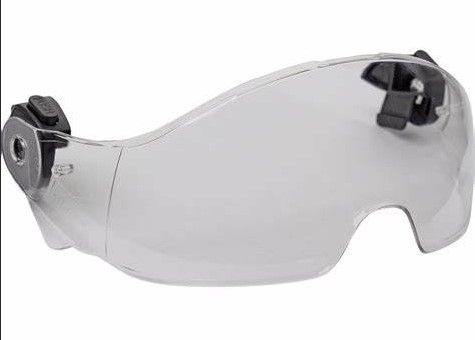 [251-HP1491C] TRAVERSE EYE SHIELD W QUICK RELEASE SYSTEM, ANTI-SCRATCH AND ANTI-FOG PROTECTION - Clear - OS