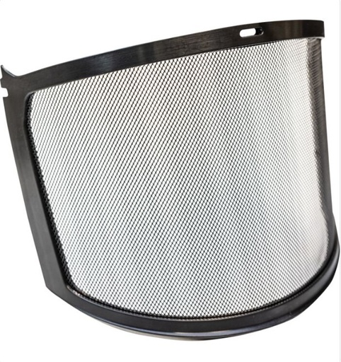 [251-HP1491MF] TRAVERSE METAL MESH FACESHIELD ONLY - Black - OS