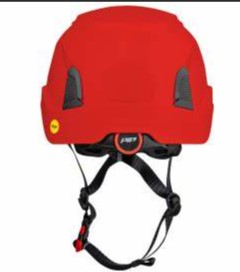 [280-HP1491RVM-15] TRAVERSE, INDUSTRIAL CLIMBING HELMET WITH MIPS, ABS SHELL - Red - OS