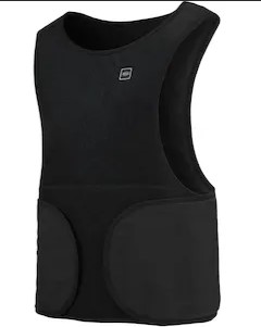 [300-HV100] HEATED VEST, LIGHTWEIGHT, FLEXIBLE AND VERSATILE, ADVANCED HEATING TECHNOLOGY - Black - OS