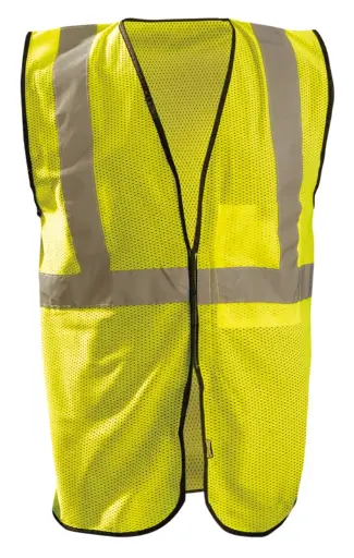 High Visibility Value Mesh Standard Vest - Hi-Vis Yellow or Orange