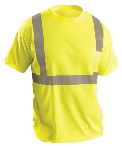 Classic Standard Wicking Birdseye - Hi-Vis Yellow or Orange