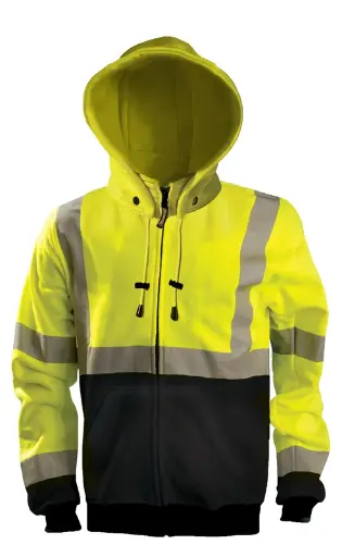 RECYCLED XBACK SNAP HOOD SWEATSHIRT