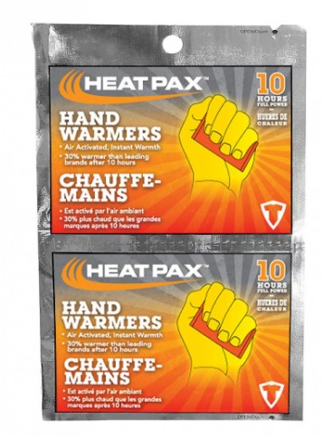 [1100-10R] Heat Pax® HAND WARMERS 5 PAIR PACK 