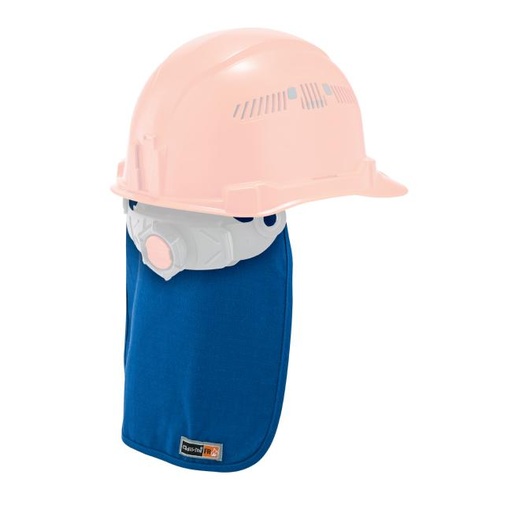 [12657] FR Cooling Hard Hat Pad and Neck Shade - Blue (hard hat not included)