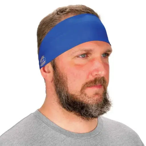 [12701] Cooling Headband - Performance Knit - Blue 