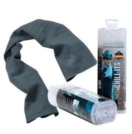 [12438] Evaporative Cooling Towel - PVA - Gray 
