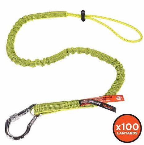 [19205] Lanyard - Carabiner Loop - 10lbs -  Standard pack of 100