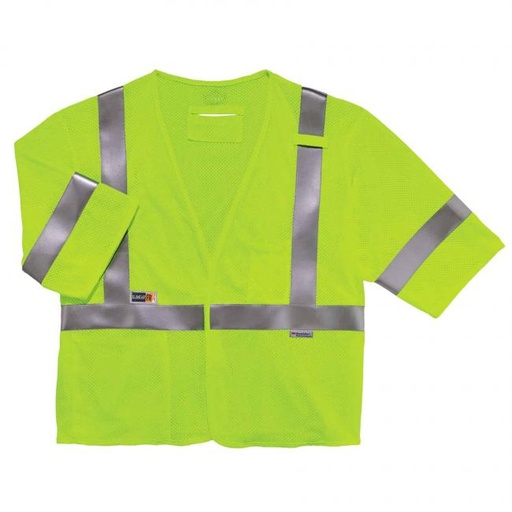 Class 3 FR Safety Vest - Sleeves - H+L