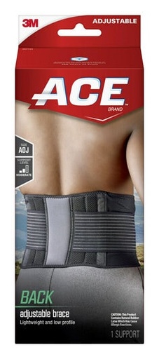 [7010314383] 207744 - ACE™ Back Brace 207744, One Size Adjustable