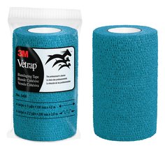 [7000128582] 1410T - 3M™ Vetrap™ Bandaging Tape, 1410T Teal