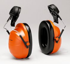 [7000141054] H31P3E - 3M™ PELTOR™ Hi-Viz Earmuffs H31P3E, Hard Hat Attached, 10 EA/Case