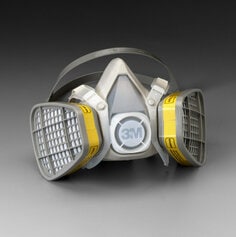 [7000126025] 5103 - 3M™ Half Facepiece Disposable Respirator Assembly 5103, Organic
Vapor/Acid Gas, Small 12 EA/Case